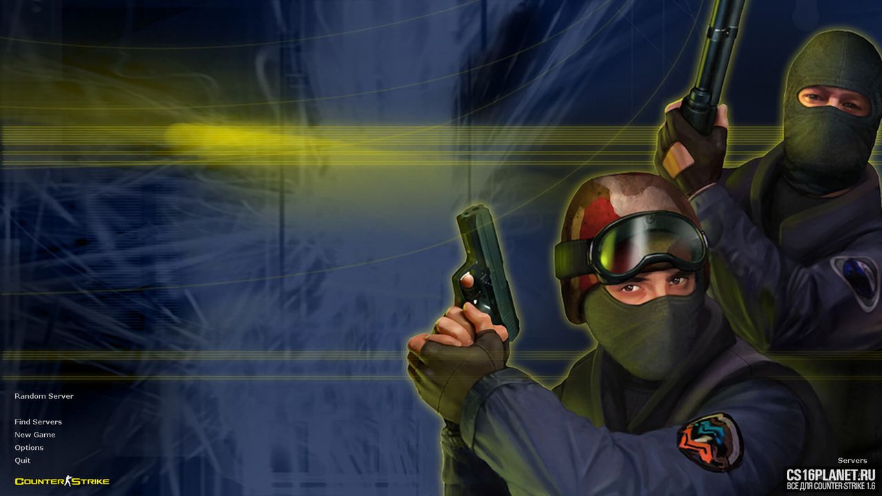 CS 1.6 Original — Main menu