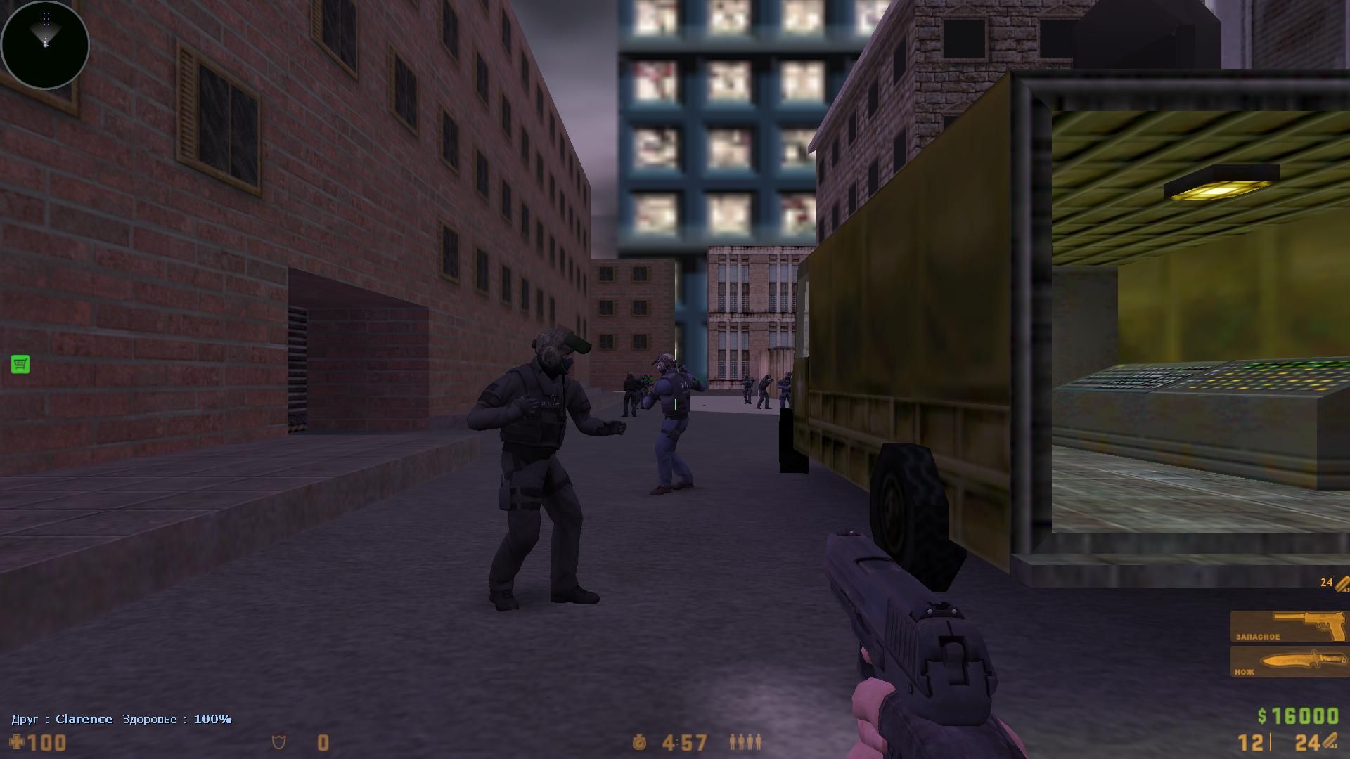 CS 1.6 GO Edition — CS:GO-style models in game