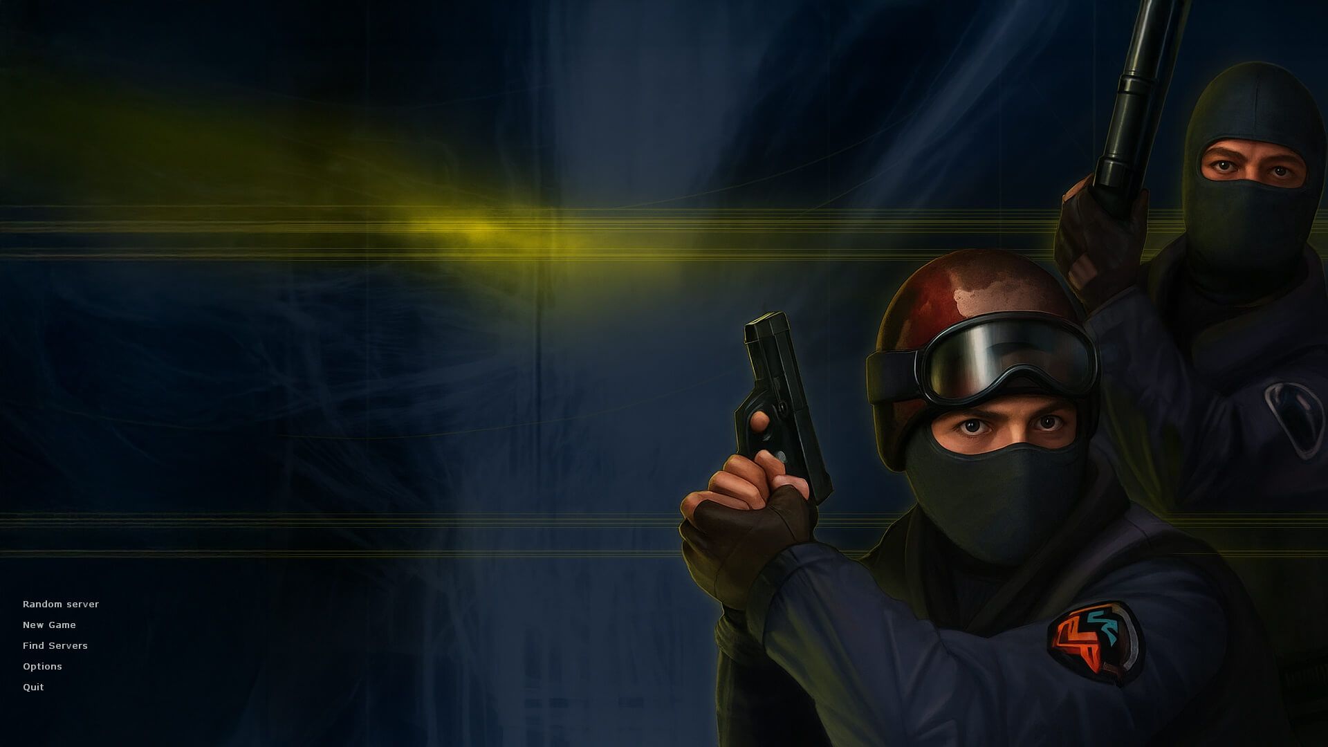 CS 1.6 HD Edition — Main menu