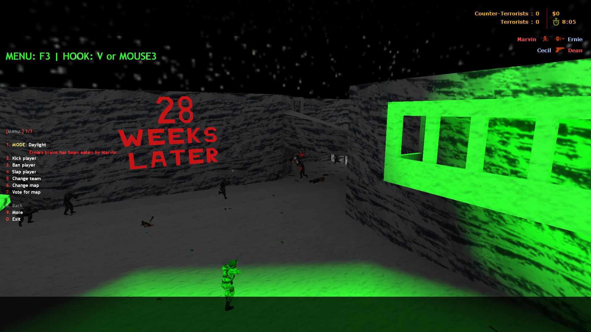 CS 1.6 Zombie Edition — Zombie map